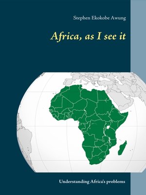 cover image of Africa, as I see it